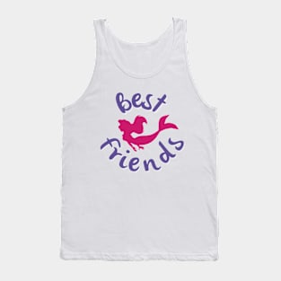 Little Mermaid Ariel Best Friends Tank Top